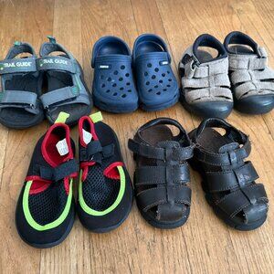Toddler Boy Shoe Bundle (5 items) | Size 7